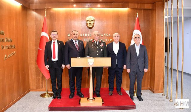 Başkan Vekili Güngör Geçer’den 6’ncı Kolordu Komutanlığı’na 5 Ocak Ziyareti