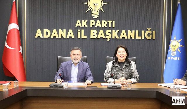 AK Parti Adana Teşkilatı İl Yönetim Kurulu Toplantısında Bir Araya Geldi