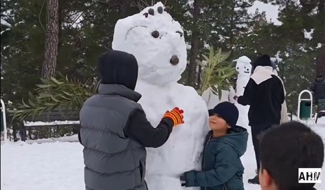 Aladağ’da Kış Coşkusu: 6. Kardan Adam Şenliği Büyük İlgi Gördü
