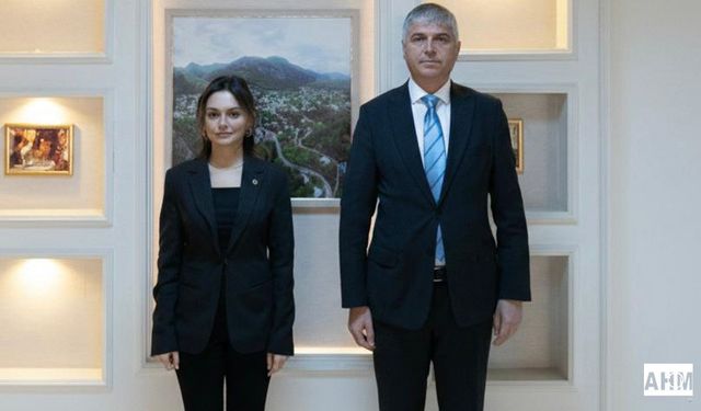 İl Tarım Müdürü Bayazıt’tan Feke Kaymakamı Feyza Yılmaz’a Ziyaret