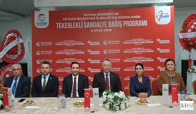 Ceyhan Belediyesi ile Tayvan Hükümetinden Anlamlı Dayanışma