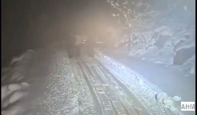 Aladağ Belediyesi Karla Mücadelede Teyakkuzda: Ekipler Gece Boyu Sahadaydı