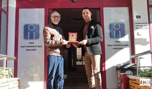 İMO Adana Şubesi’nde 50. Yıla Anlamlı Onur