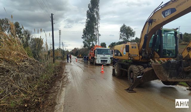 Yumurtalık'ta Şiddetli Yağışlara Karşı Hızlı Müdahale
