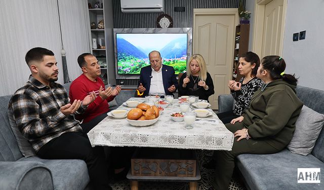 Başkan Demirçalı Ateş Ailesinin Konuğu Oldu