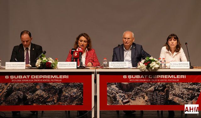 6 Şubat Depreminin 3. Yılında Dirençli Kentler Paneli