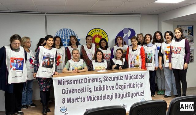KESK Adana Kadın Meclisi 8 Mart Sürecini Başlattı