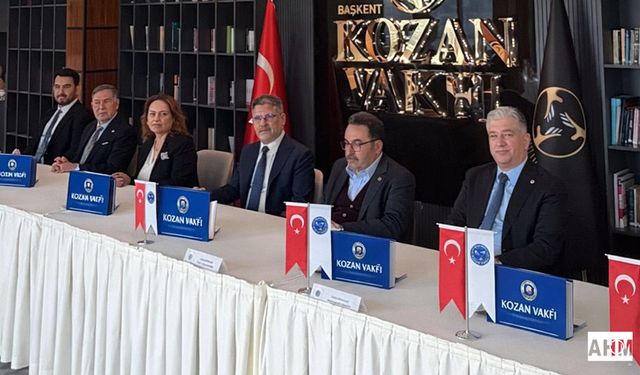 AK Parti Adana Milletvekili Abdullah Doğru’dan Kozan Vakfı’na Ziyaret