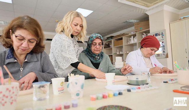 Yüreğir’de Kadınlara Mandala Atölyesi