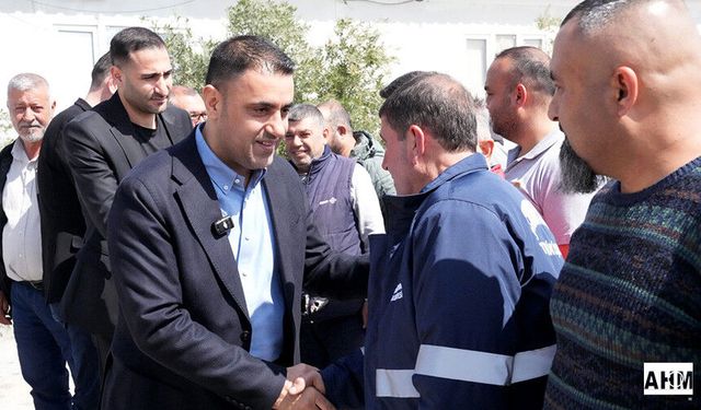 Başkan Kozay Mesai Arkadaşlarıyla Bayramlaştı