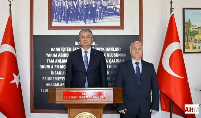 Vali Mustafa Yavuz Ceyhan'da