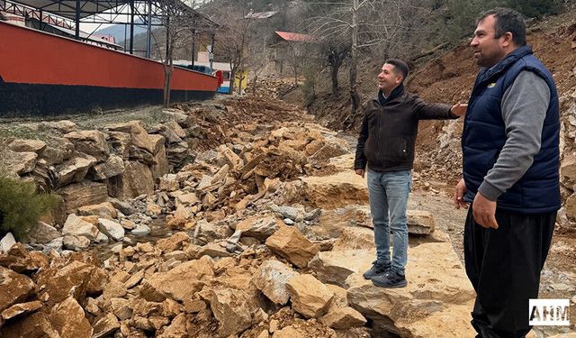 Feke'de Yollar Genişletiliyor