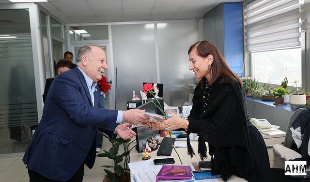 Başkan Demirçalı'dan 8 Mart Ziyareti