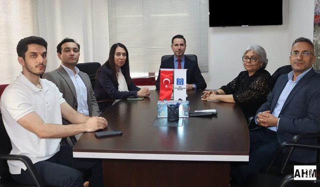 İMO Adana Şube Başkanı Hıdır Çak'a Ziyaret