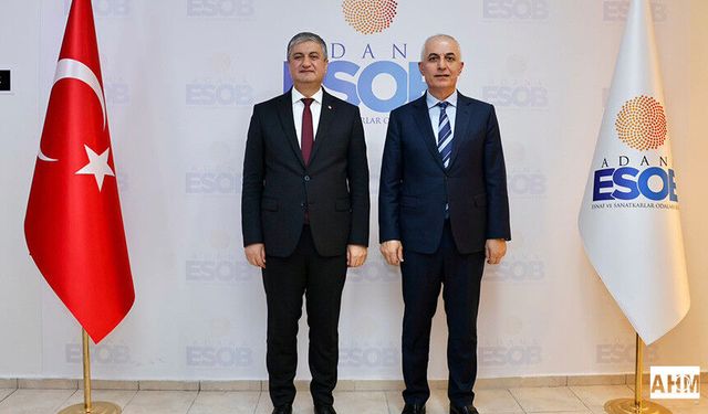 Vali Mustafa Yavuz’dan Esnaf Odaları Birliği’ne Ziyaret