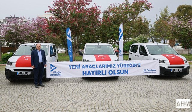 Yüreğir'e 3 Araç Daha Satın Alındı