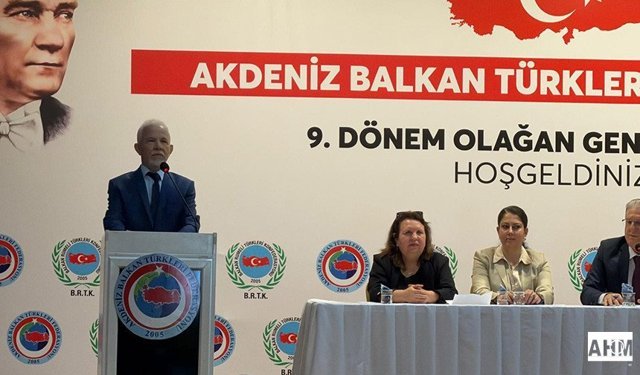 Akdeniz Balkan Türkleri Federasyonu’nda Mehmet Alper Dönemi