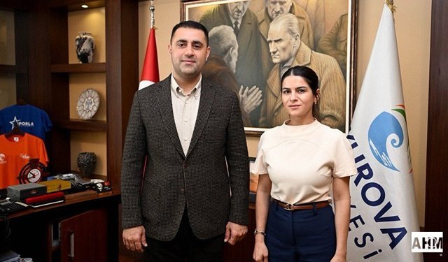 Başkan Emrah Kozay, Sevil Aydar Yıldız'ı Konuk Etti