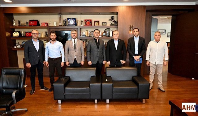 Çukurova Belediyesi’nde Veteriner Hekimler Odası Ziyareti