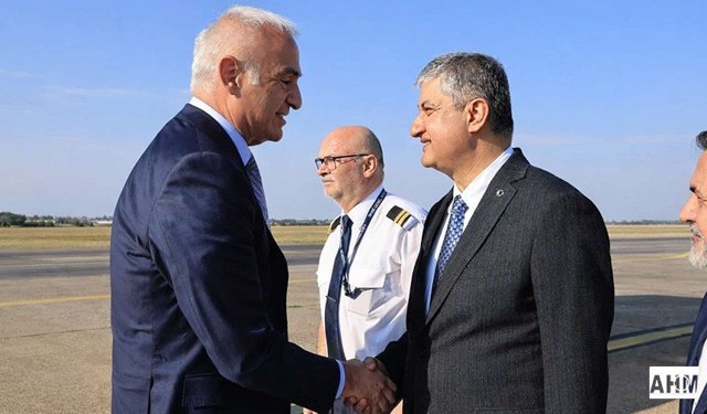 Kültür ve Turizm Bakanı Ersoy Adana’da Karşılandı