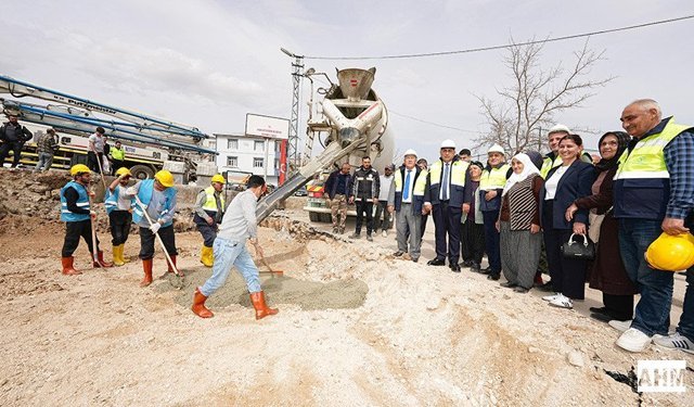 Tufanbeyli Halk Ekmek Fabrikası’nın Temeli Atıldı