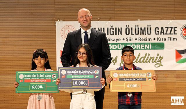 "Gazze" Konulu Yarışmanın Ödül Töreni Yapıldı