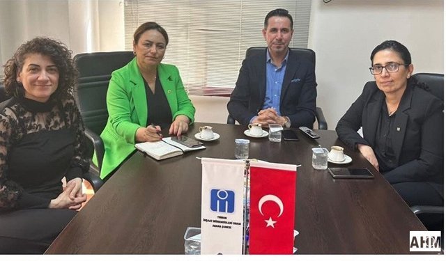 Milletvekili Müzeyyen Şevkin’den İMO Adana Şubesi’ne Ziyaret