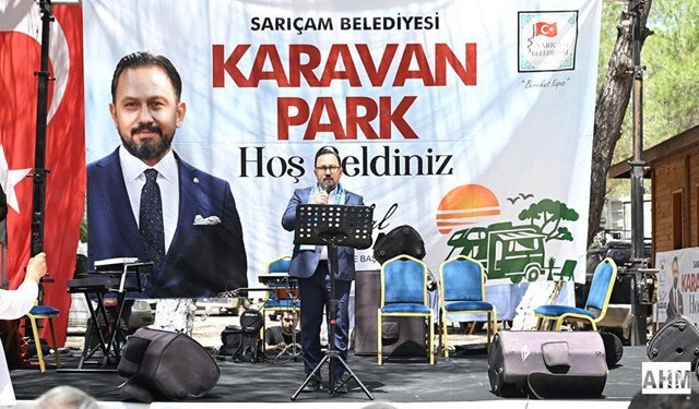 Sarıçam Belediyesi Karavan Parkı Hizmete Girdi