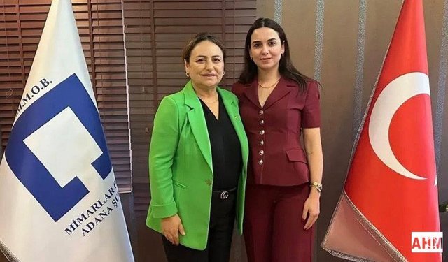 CHP’li Şevkin’den Mimarlar Odası Adana Şubesi’ne Ziyaret