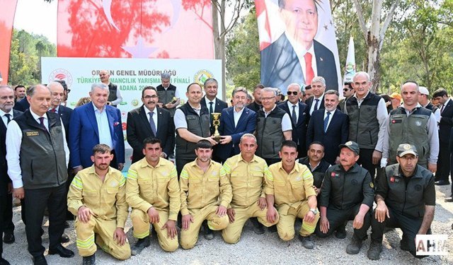 Türkiye Ormancılık Yarışmaları Finali Adana’da Gerçekleştirildi