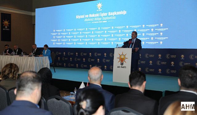 AK Parti, Akdeniz Bölge Toplantısı Adana’da Gerçekleştirildi