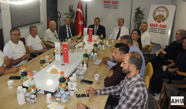 MAR-DAD’da Bayramlaşma ve Taziye Buluşması