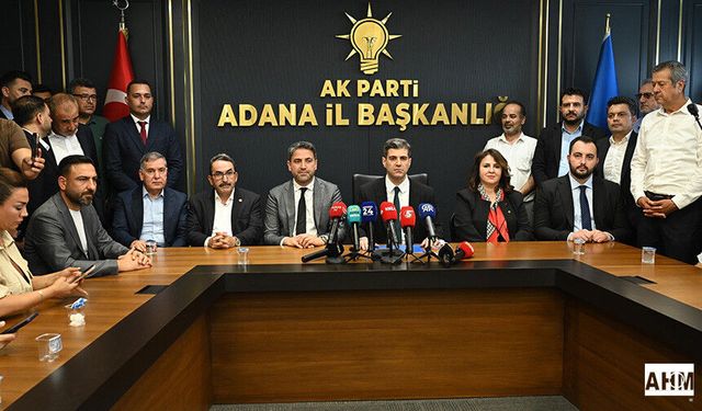AK Parti Adana İl Başkanı Mustafa Özkan Görevine Başladı