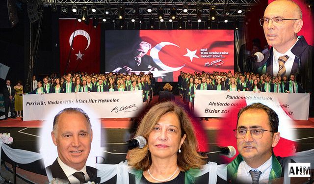 ÇÜ’de 257 Hekim Yemin Ederek Mezun Oldu