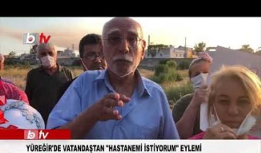 Adana'da Hastane eylemi