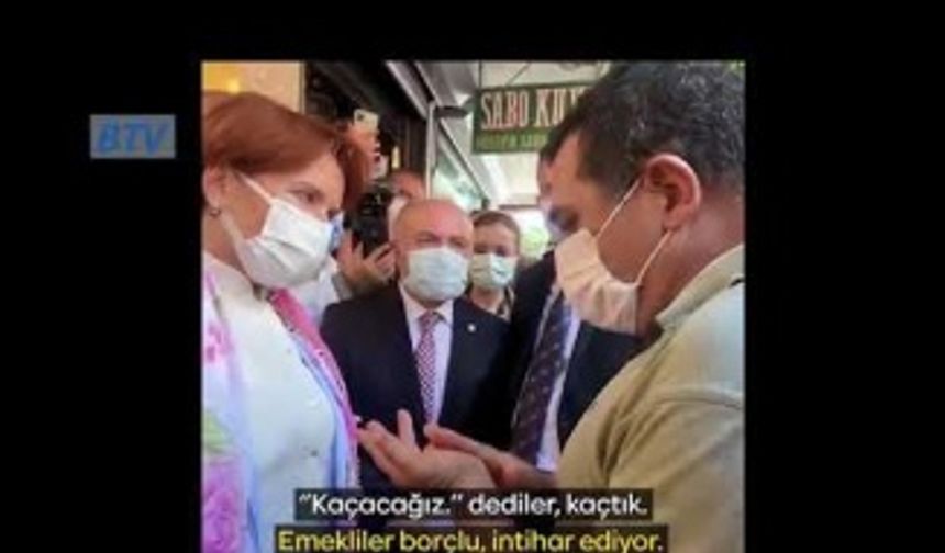 Akşener Adana'da esnafı dinledi