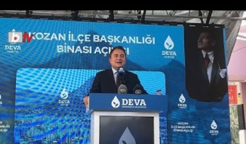 Ali Babacan vatandaşa DEVA dağıttı!