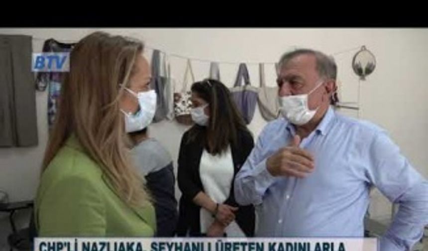 Aylin Nazlıaka Seyhanlı üreten kadınlarla