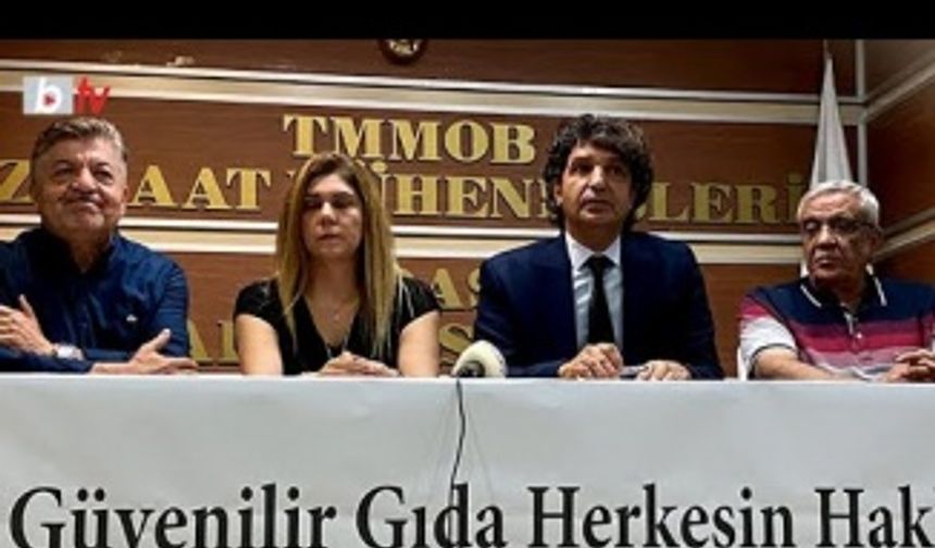 TMMOB'dan "Gıda" için etkin çağrı!