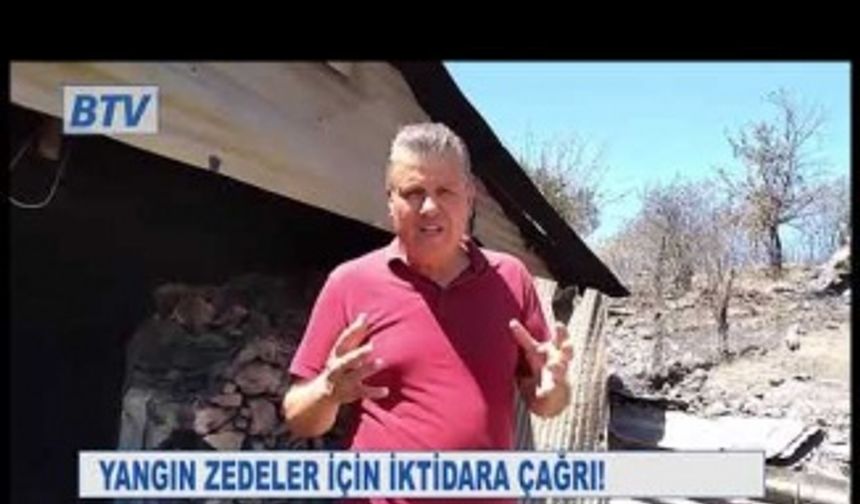 Yangınlar için iktidara çağrı!