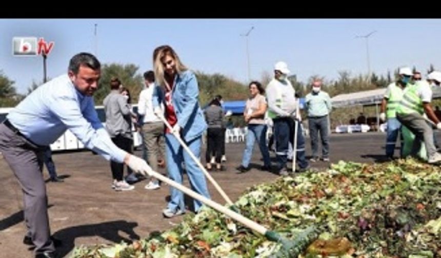 Yüreğir'de atıklar, üreticiye gübre oluyor