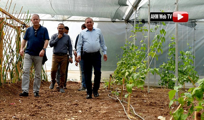 Seyhan'da Tıbbı Aromatik Bitki Üretim Tesisi Açıldı