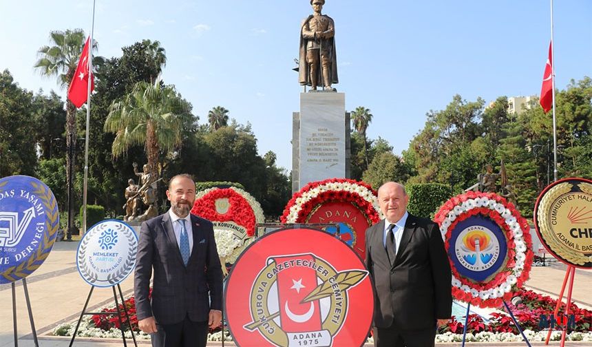 ÇGC Heyeti Atatürk Anıtı’nda "Ata"yı Andı