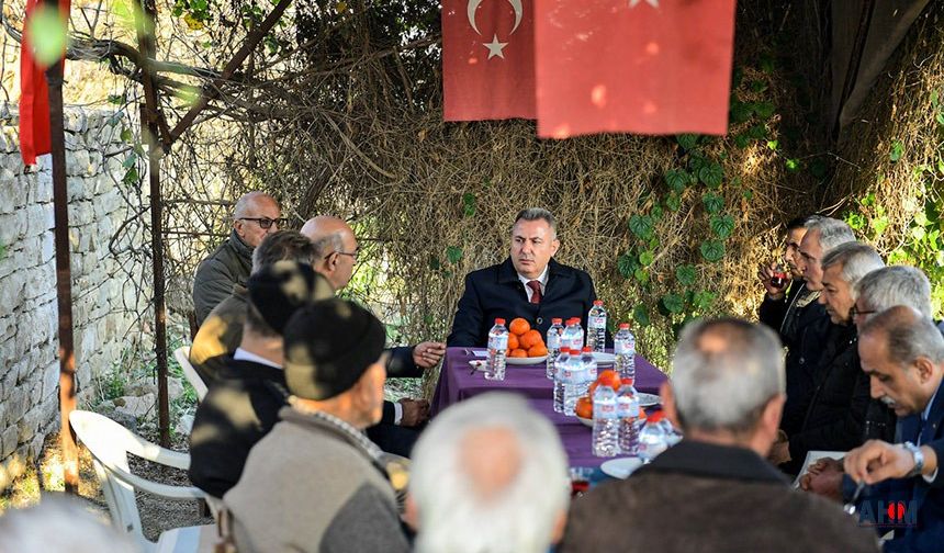 Vali Süleyman Elban Yumurtalık'ta Vatandaşla Buluştu