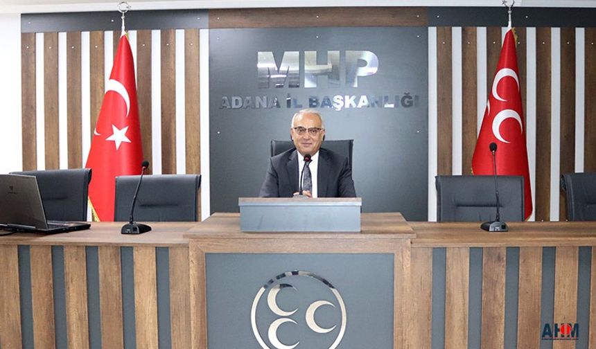 MHP Adana'dan "Vefa Dolu" Genel ve Cumhurbaşkanlığı Seçimi Startı