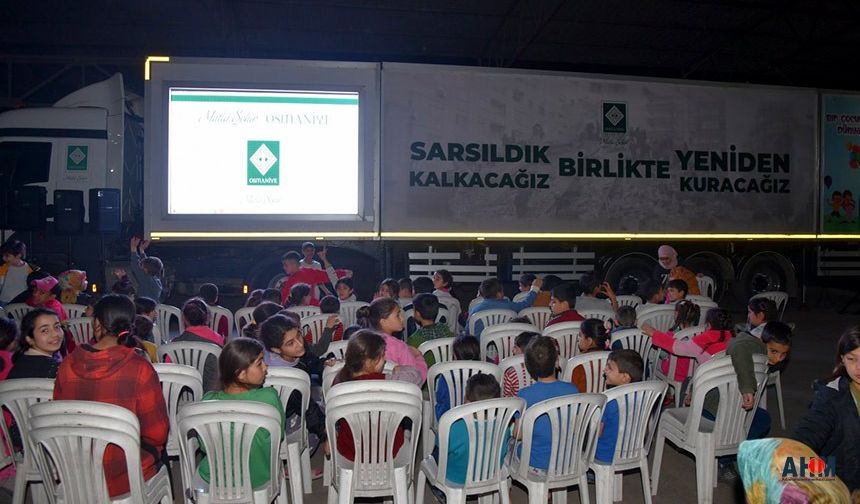 Osmaniye'de Çocuklar İçin "Afet Sosyal Destek" Projesi!