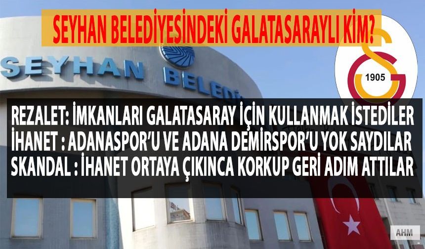 Adanaspor ve Adana Demirspor'a İhanet Gibi Sözde Hizmet! Vazgeçtiler