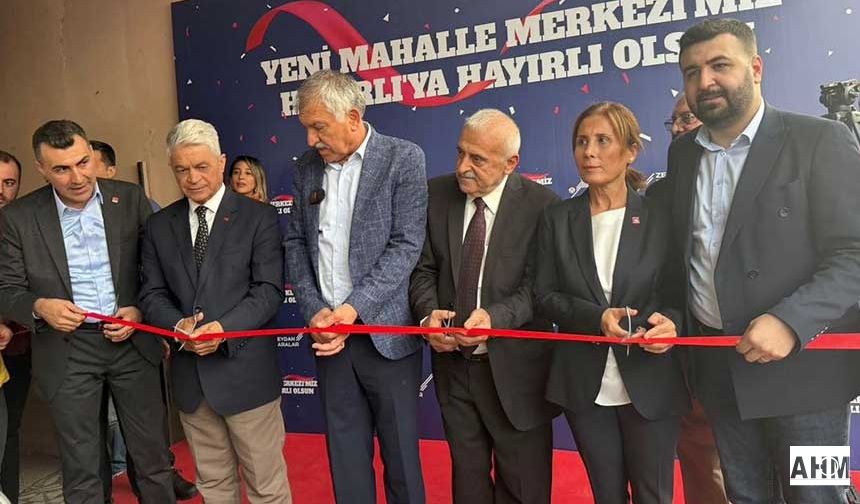 Hadırlı Mahalle Merkezi’nin Açılışı Yapıldı