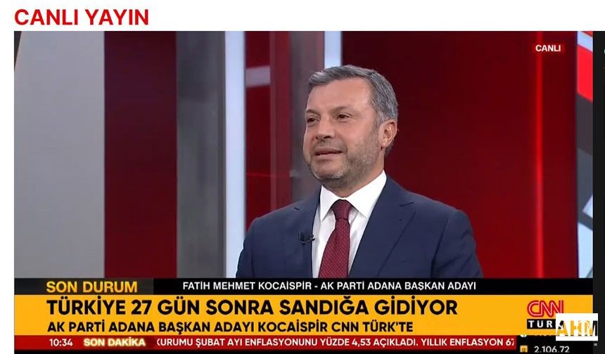 Fatih Mehmet Kocaispir, İstanbul'a Gidip Oradan Adanalı'ya Seslendi!