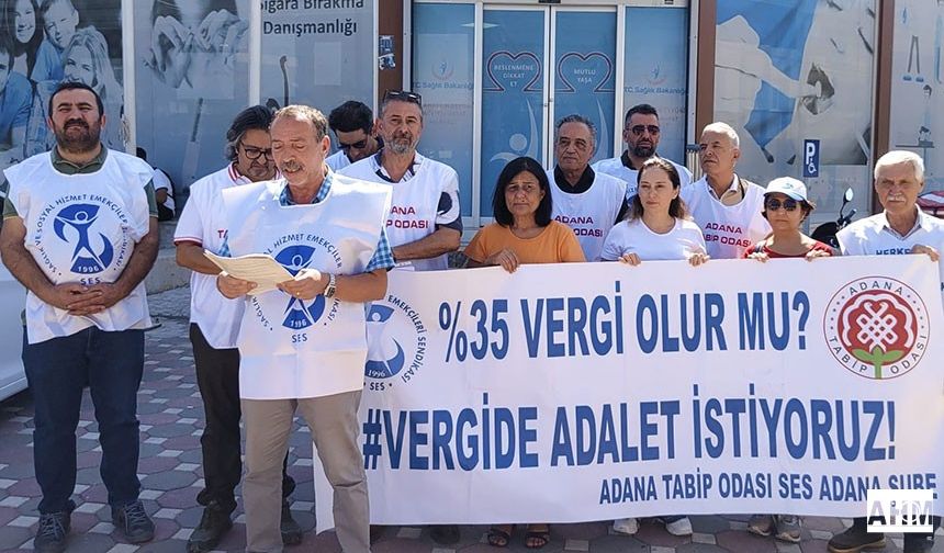 Sağlık Çalışanlarından "Vergide Adalet" Talebi